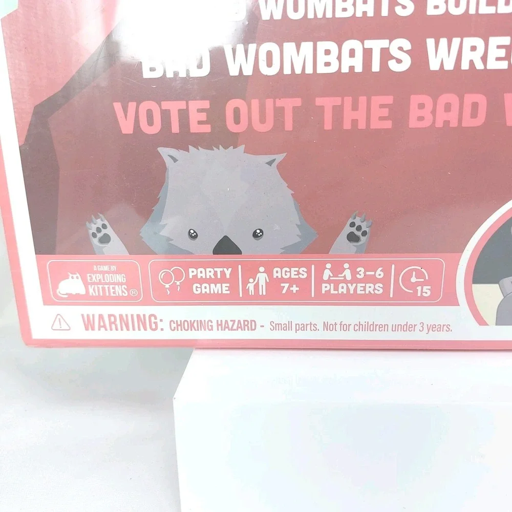 HAND to HAND WOMBAT GAME New Sealed‎ Rare Collectible 2022 By Exploding Kittens